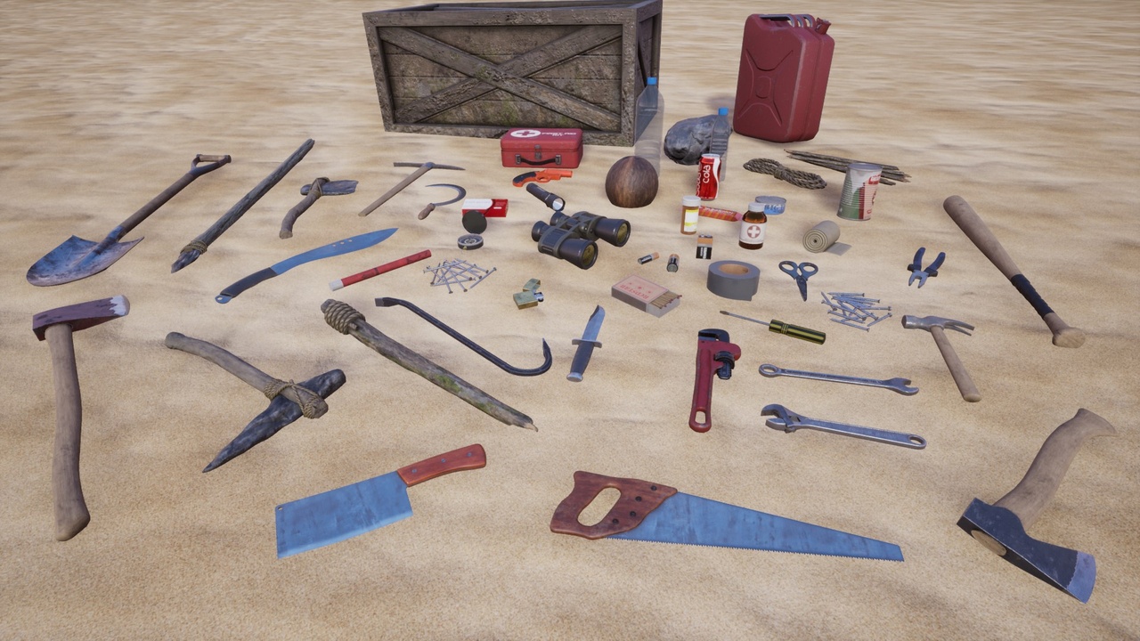 Media 1 for listing Survival Props Pack