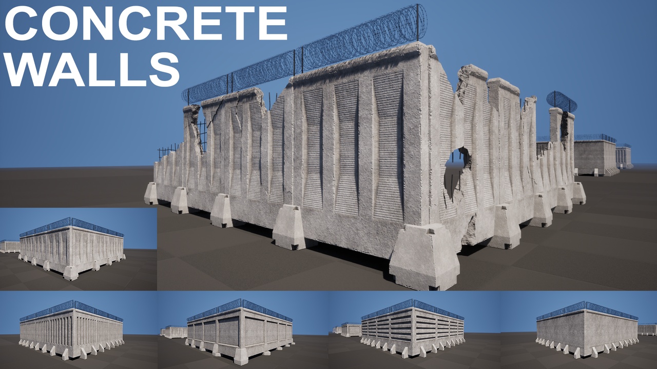 Media 1 for listing Concrete Walls