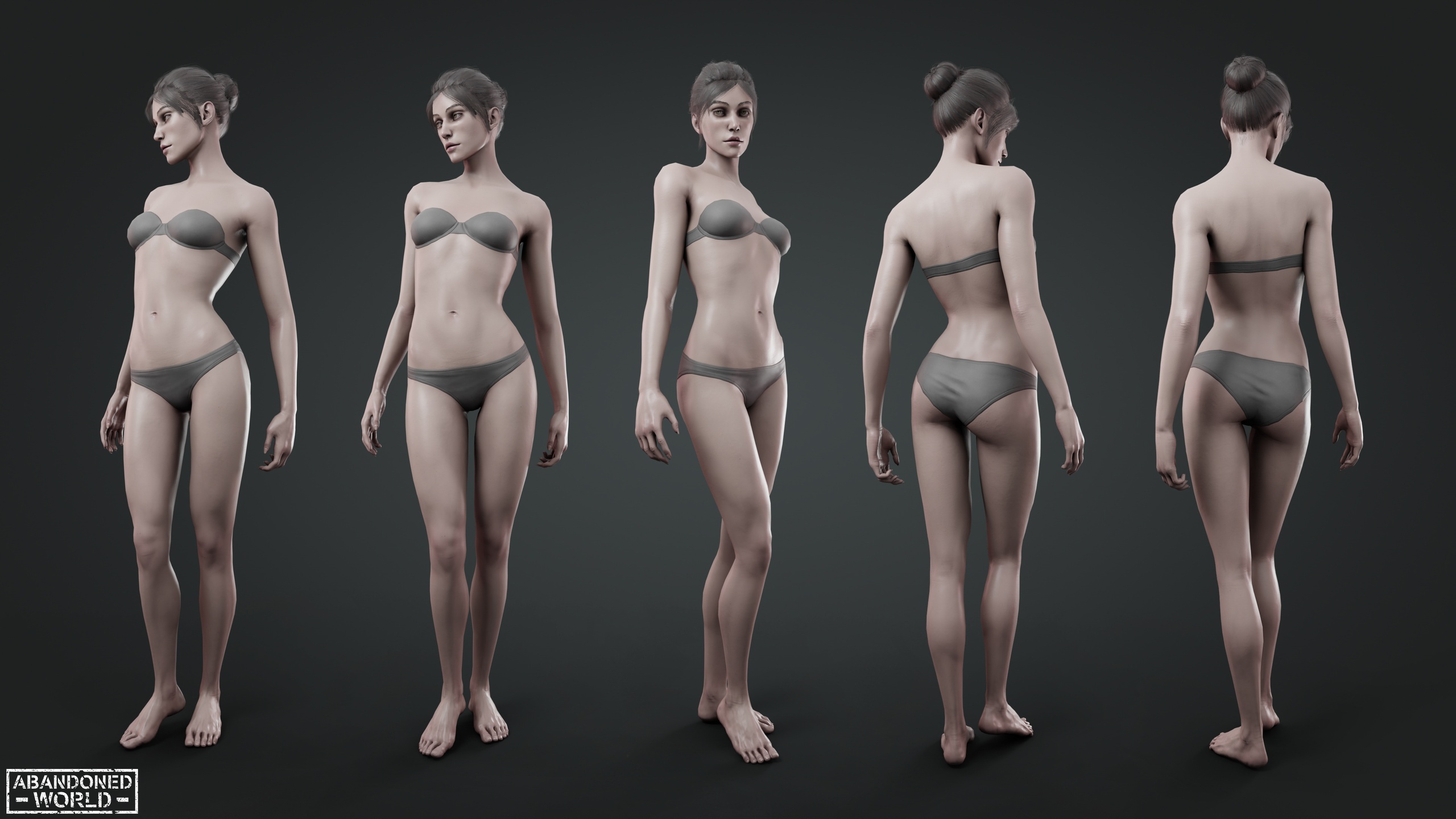Base Humans: Woman 제품 등록을 위한 미디어 1개