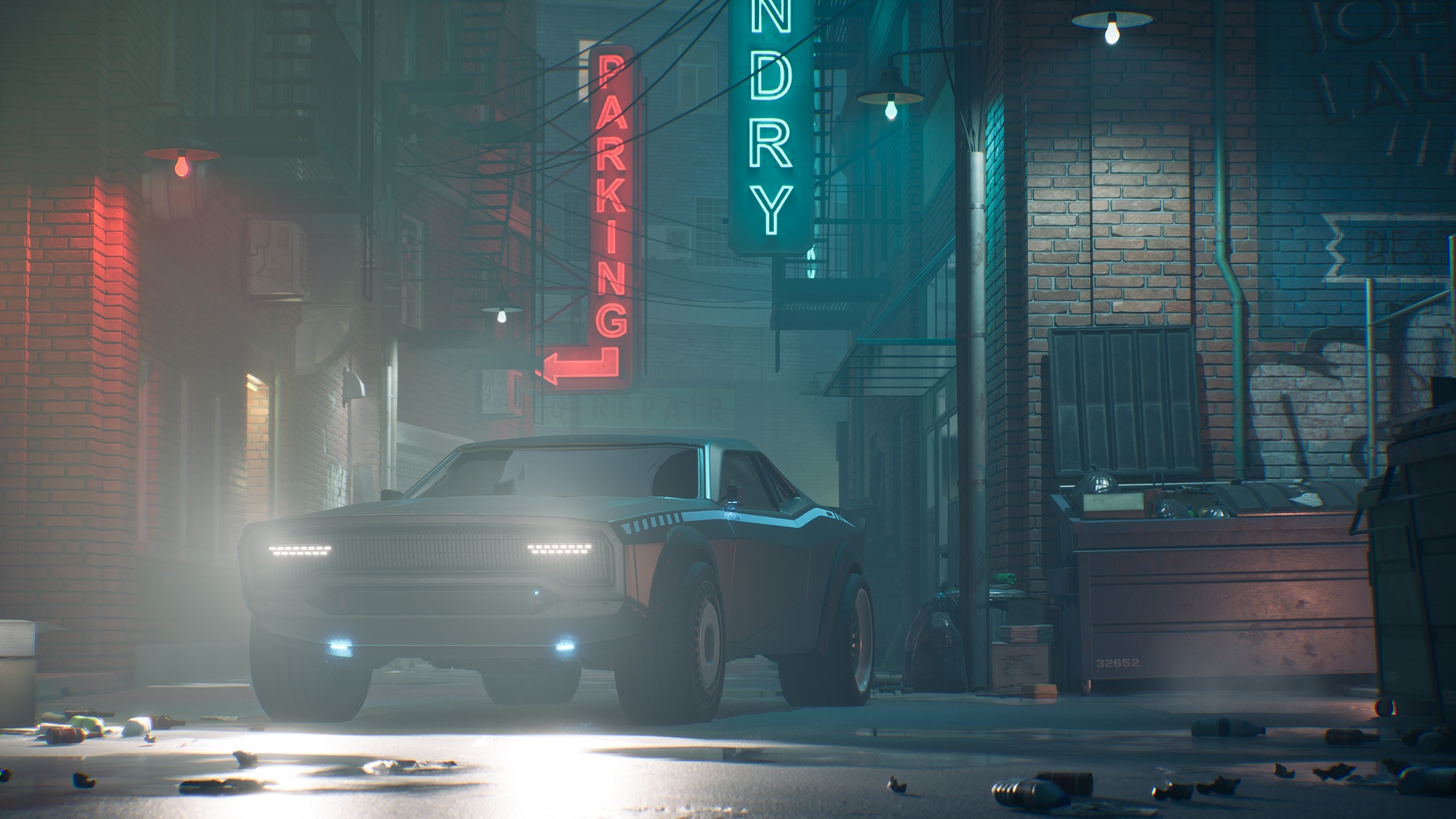 Media 1 for listing SciFi Cyber Car