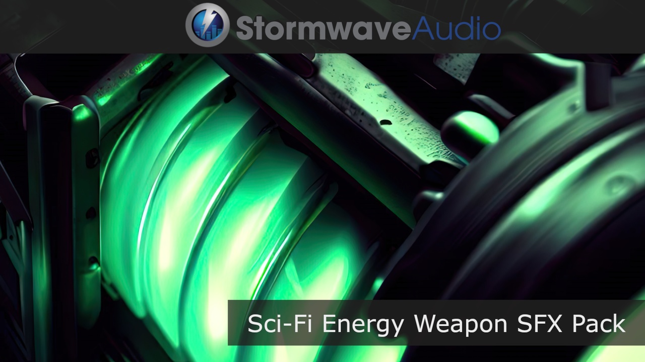 Media 1 for listing Sci-Fi Energy Weapon Sound Effects Pack