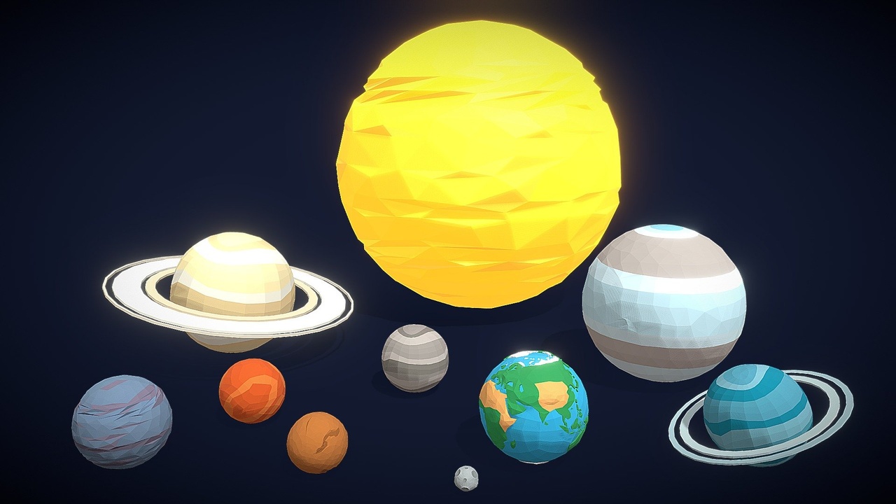 Media 1 for listing Environment Pack - Planet