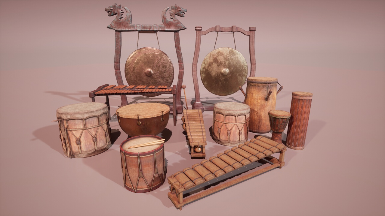 Media 1 for listing Percussion Instruments Pack