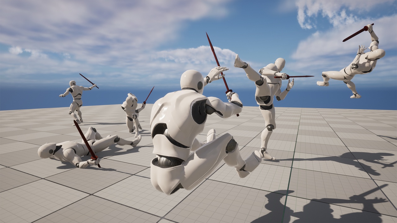 Media 1 for listing Powerful Sword Combat Animations