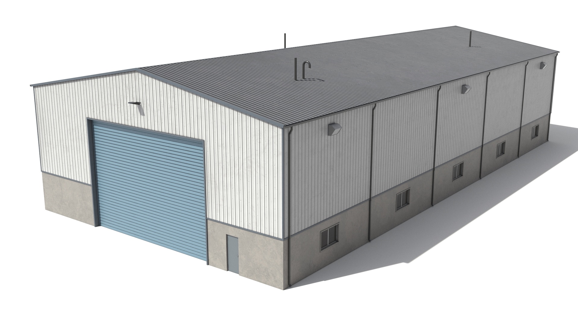 Media 1 for listing Warehouse Building 68 PBR Low Poly