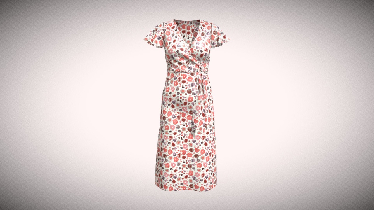 chinese dress ladies Designer Wrap Dresses For Women | Silk Wrap Dress main image 1