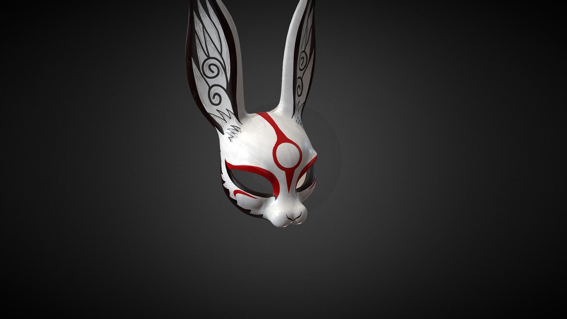 Japanese rabit Mask 07 | Fab