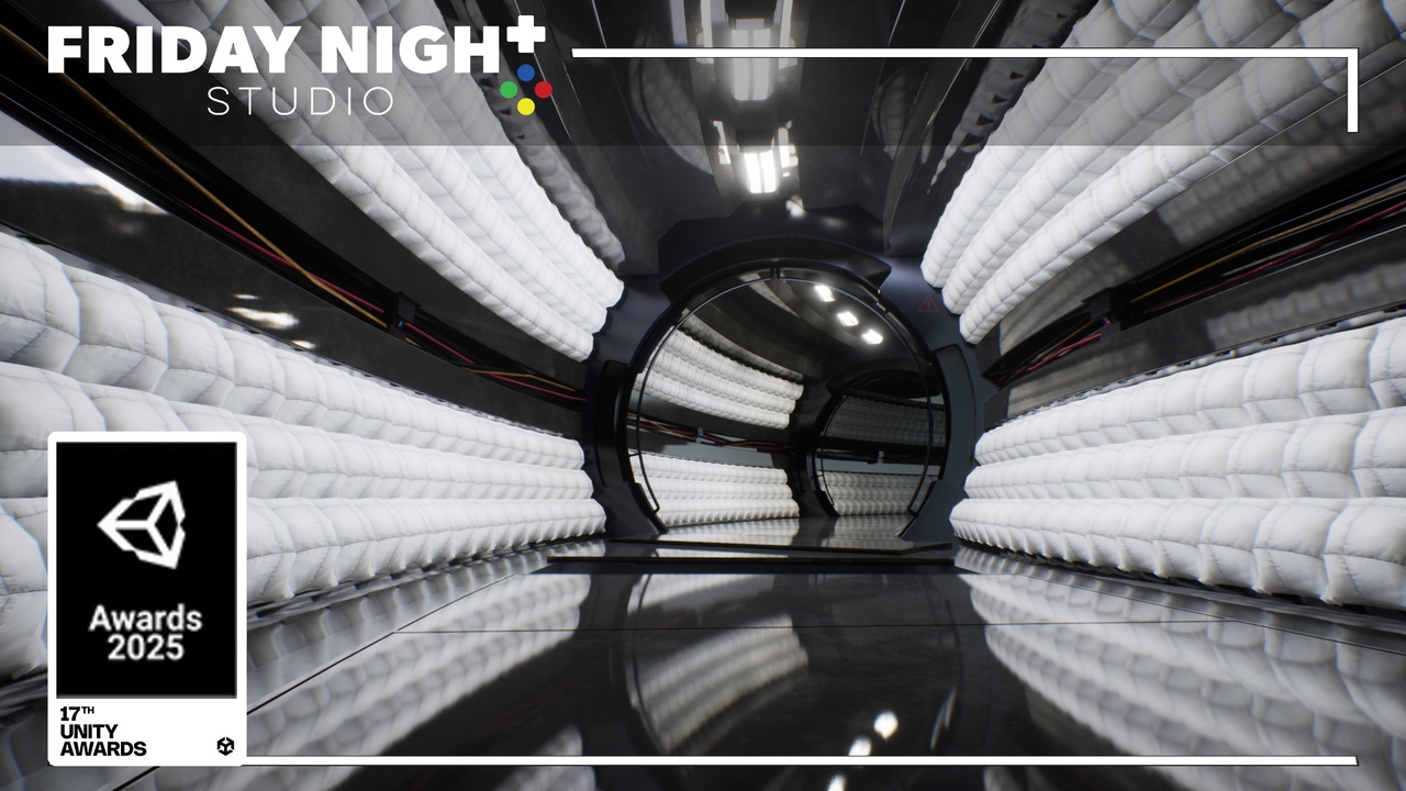 Media 1 for listing Futuristic Spaceship Curved Corridors – Modular Sci-Fi Environment