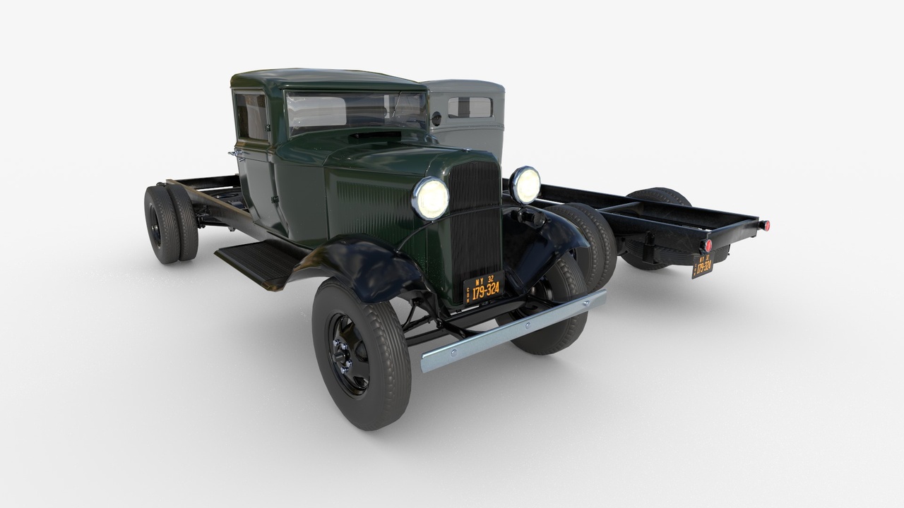 Media 1 for listing 1933 truck with an extended wheelbase