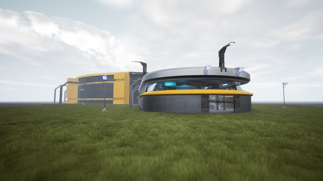 Media 1 for listing Futuristic Storage Environment Exterior