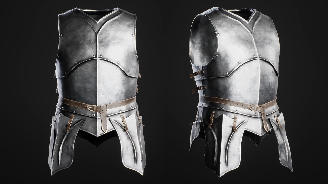 Media 1 for listing Medieval Cuirass 2 - Metahuman