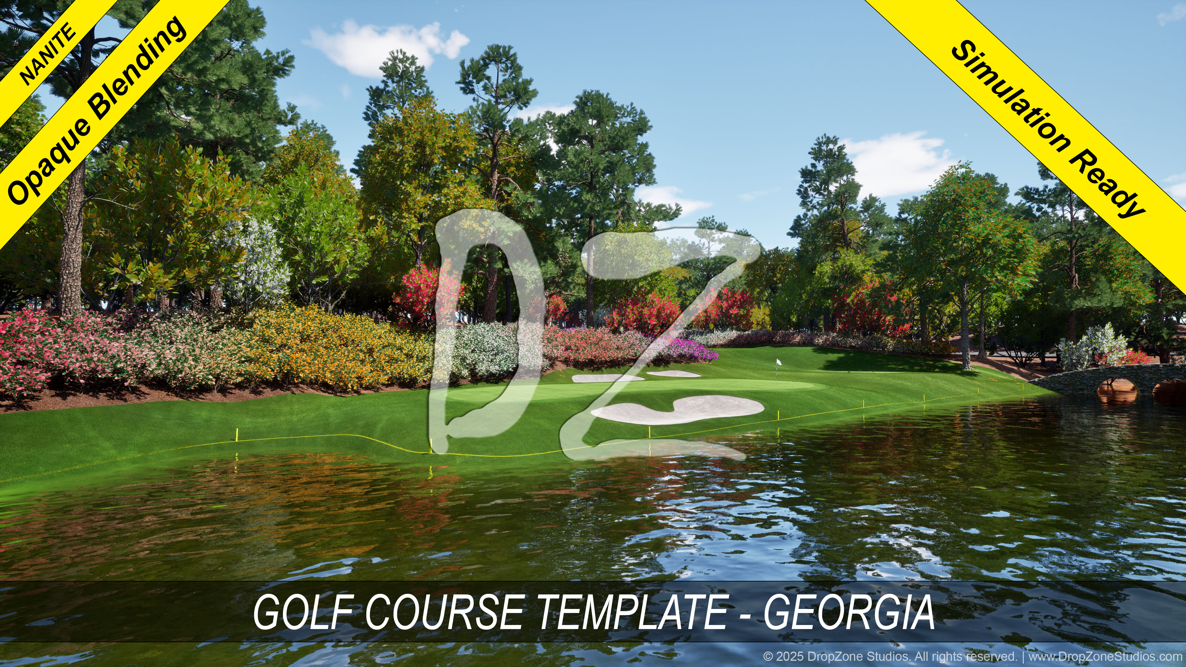 DZ Golf Course Template - Georgia