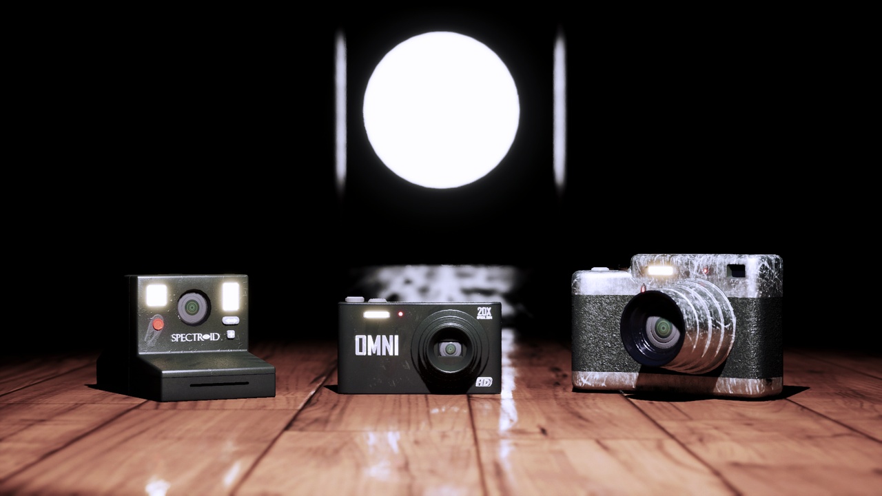 Media 1 for listing Ghost Hunting Photo Camera Pack | Paranormal Equipment Kit for Horror Games
