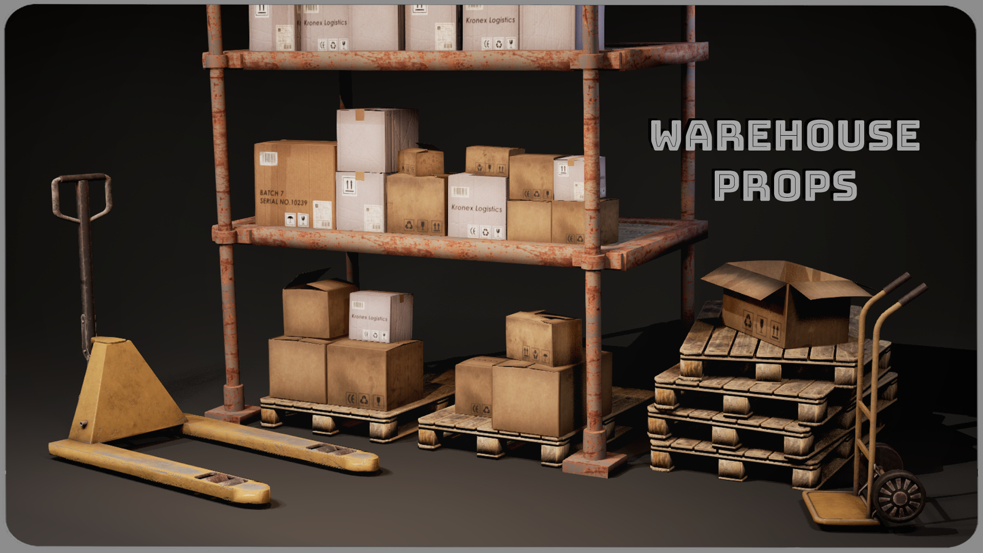 Warehouse Props Pack | Fab