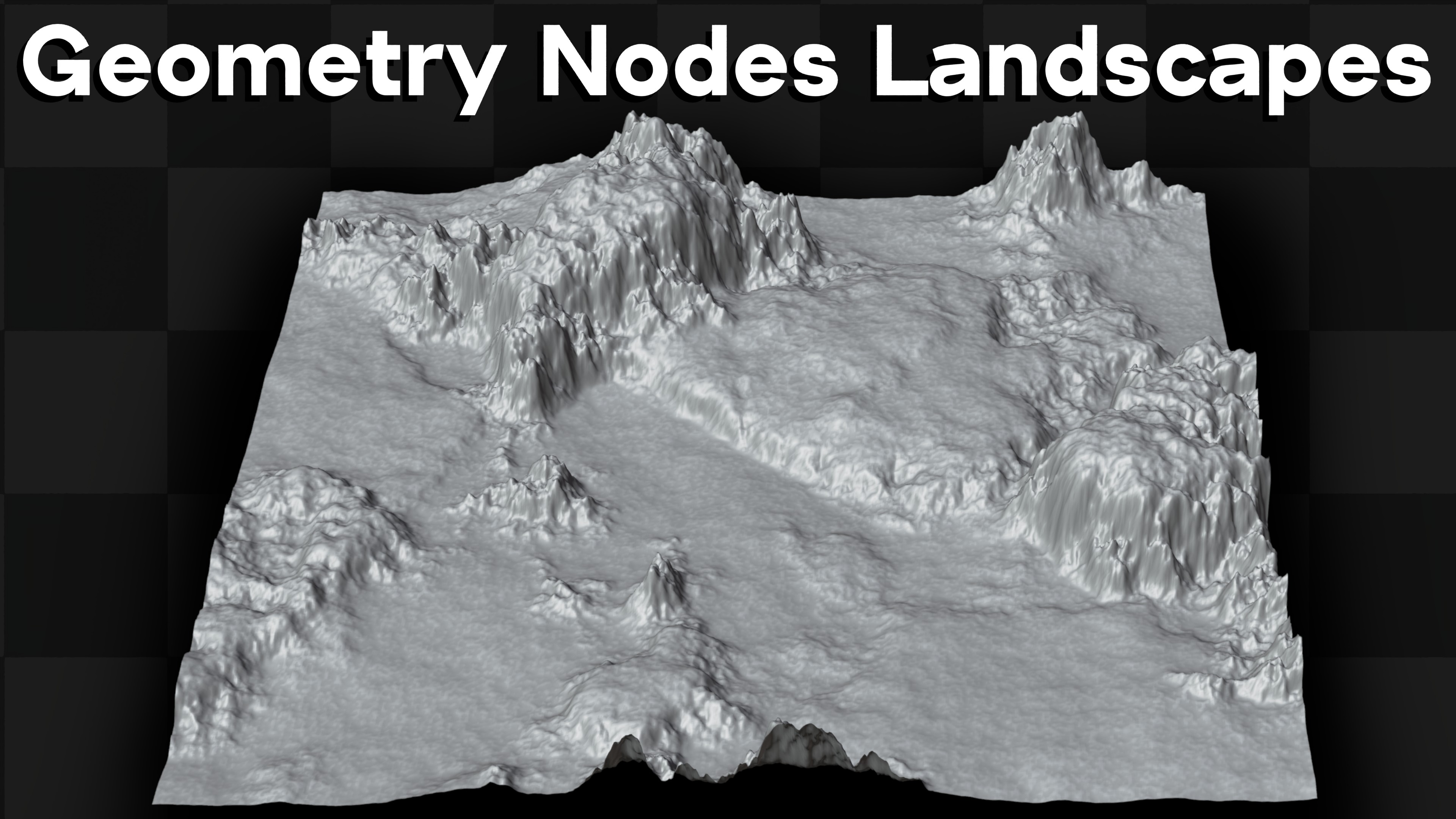 Customizable Geometry Nodes Landscape Presets | Fab