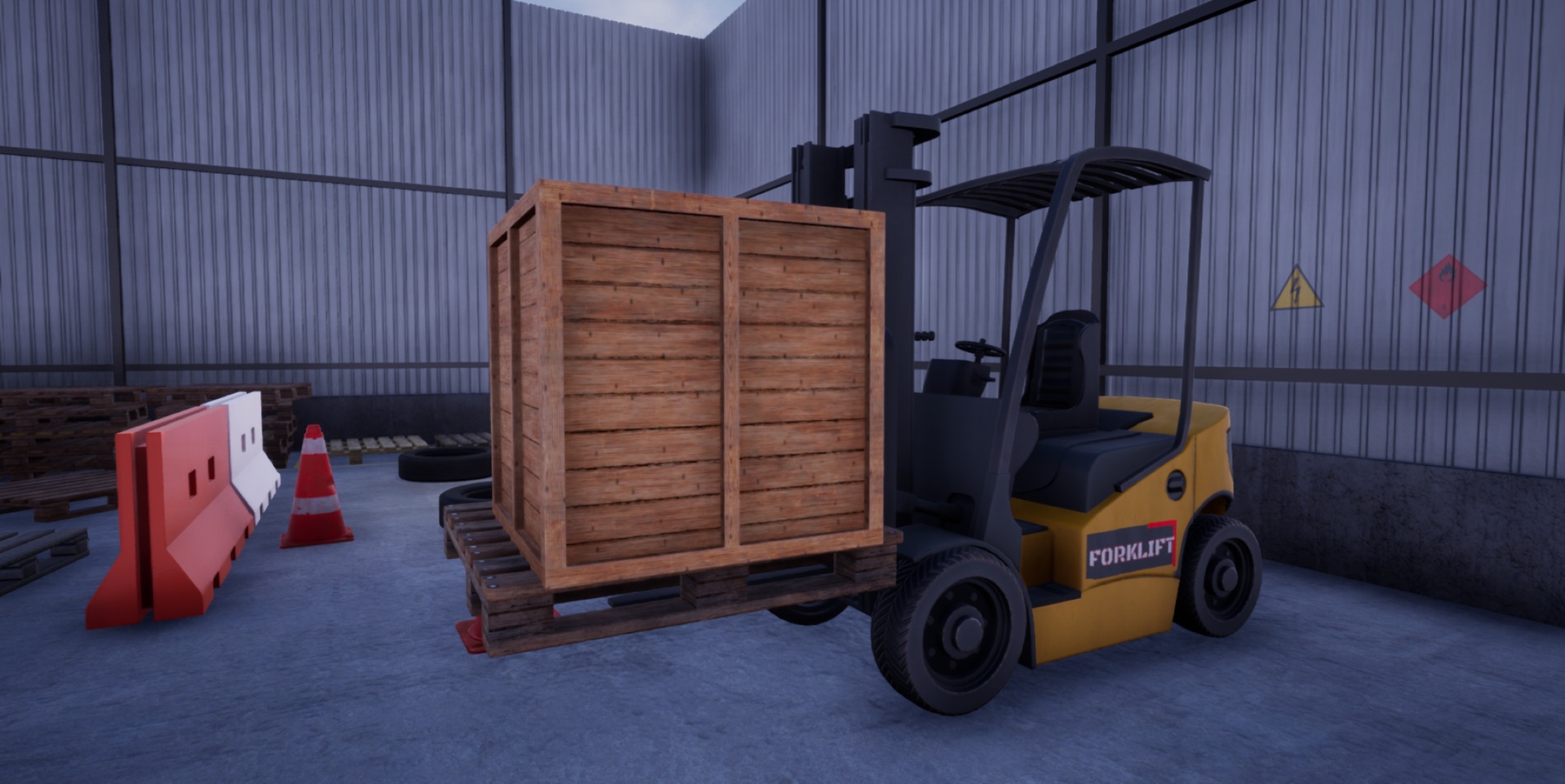 Media 1 for listing Forklift with Animations