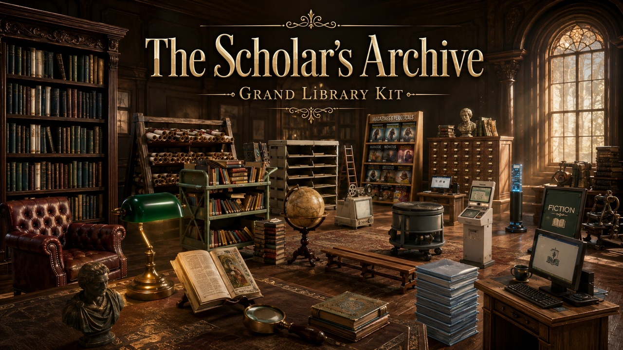 出品The Scholar's Archive: Grand Library Kitのメディア1
