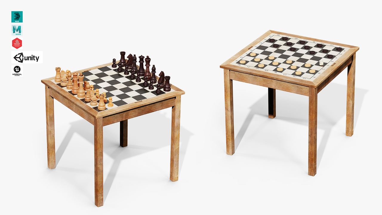Media 1 for listing Chess Table