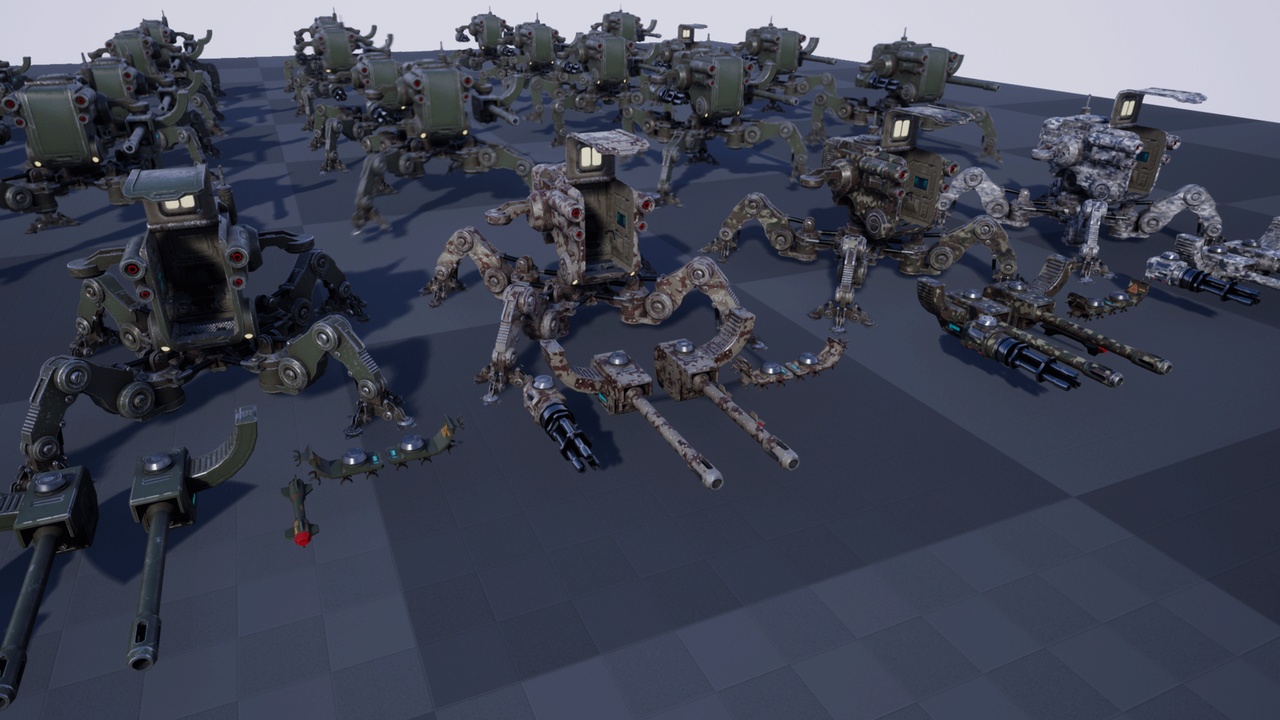 Media 1 for listing SCI FI: QUADRAPED MECH