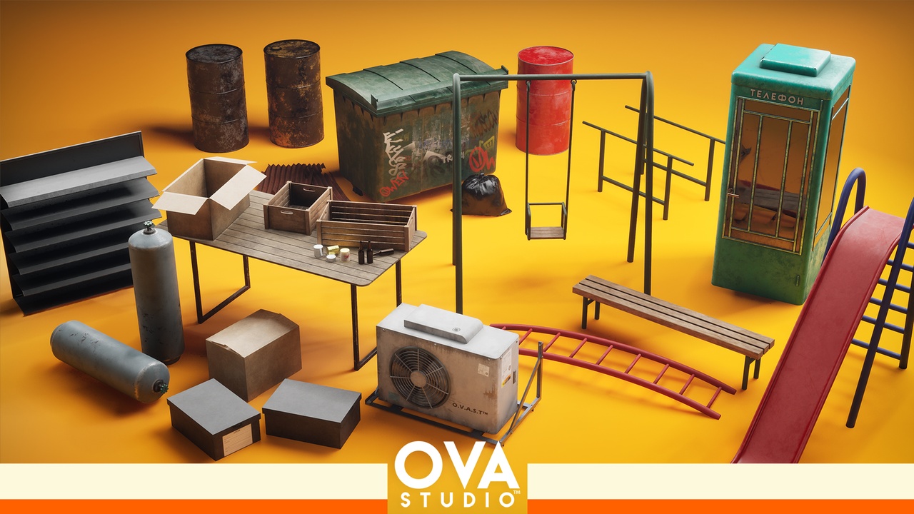Media 1 for listing Eastern European Assets Pack