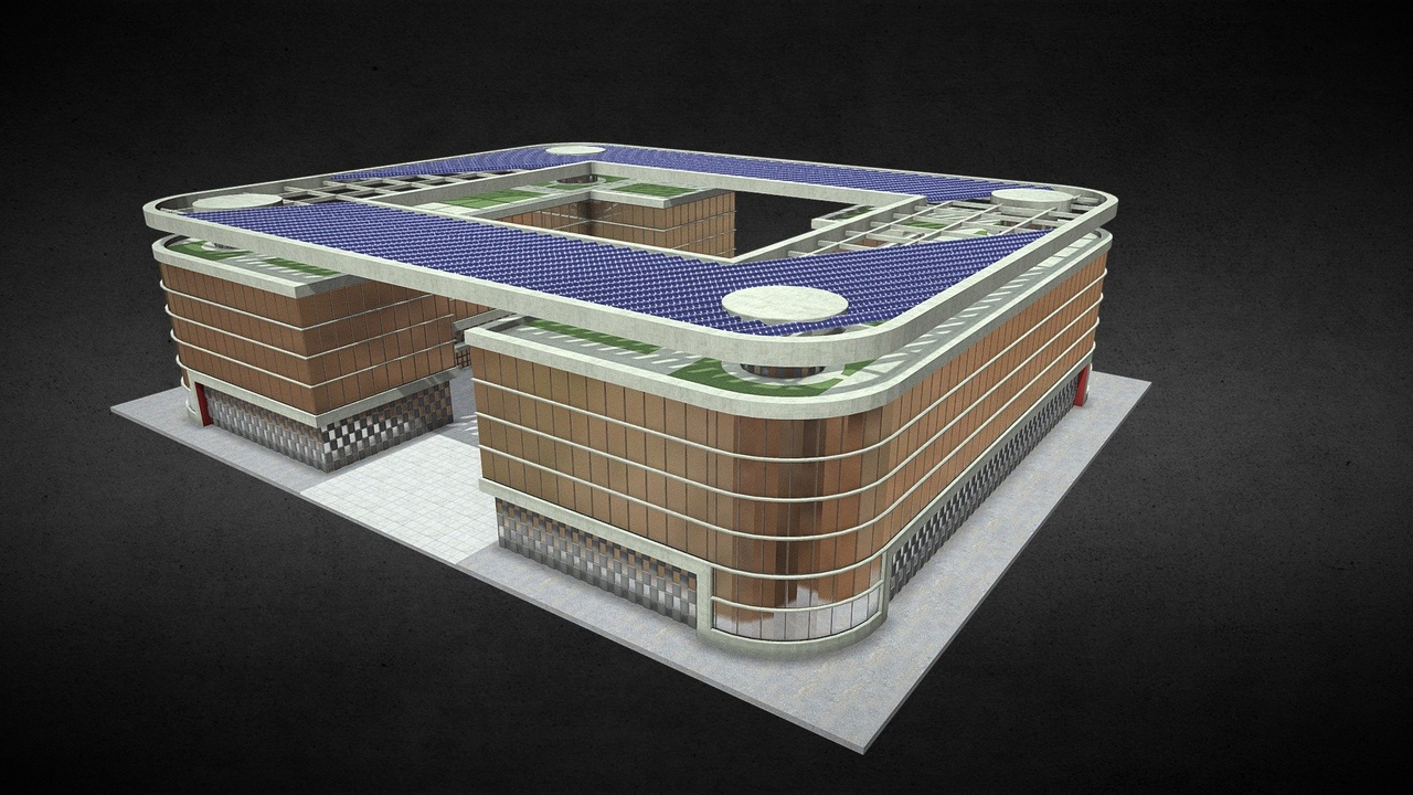 Square modern building | Fab