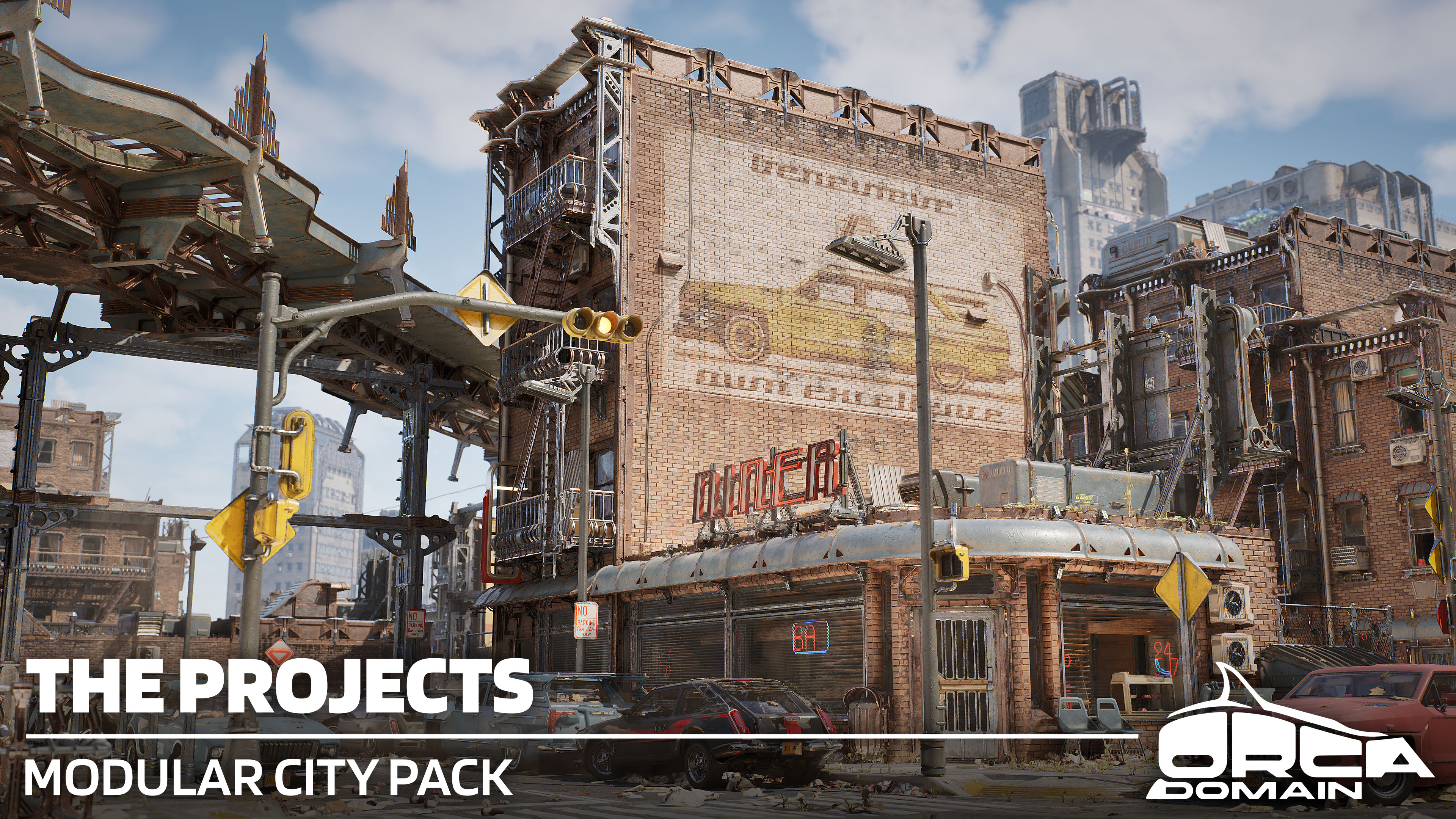 The Projects - Modular City Pack - Nanite | Fab