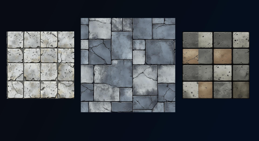 NHC - CARTOON Concrete Textures | Fab