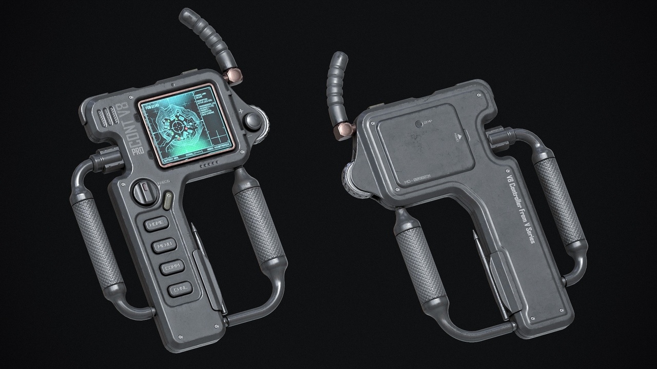 Media 1 for listing Sci-fi Controller V8 PBR
