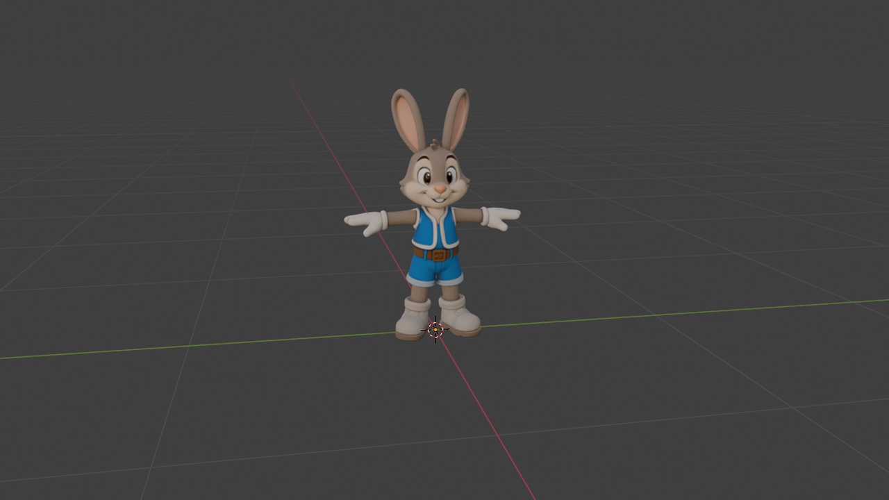 Media 1 for listing Bunny Character 3D Model