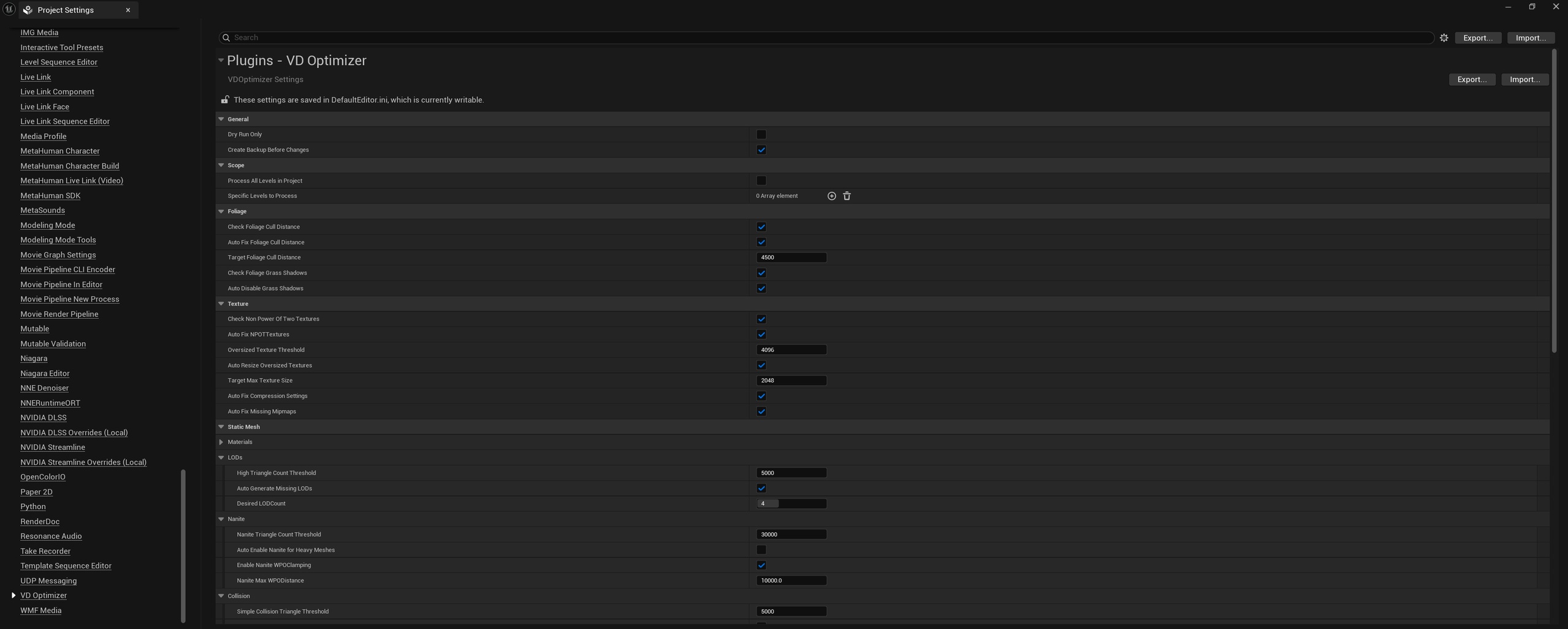 Media 1 for listing VD Optimizer: One-Click Production-Grade Asset & Scene Optimization Toolkit