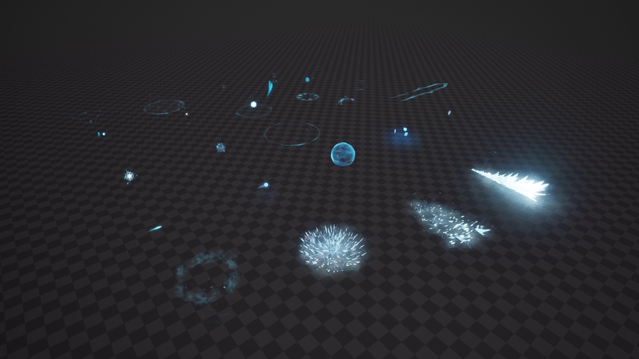 Media 1 for listing Stylized Ice Spell VFX