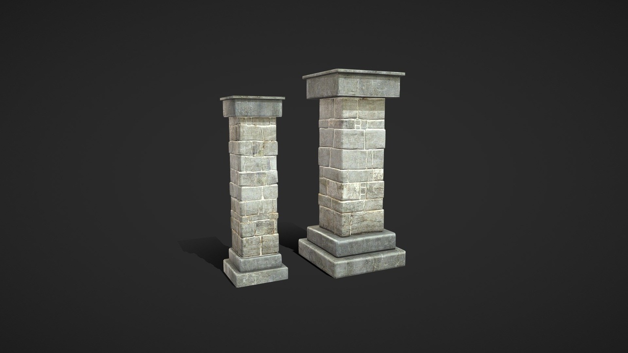 Media 1 for listing Stone Pillars