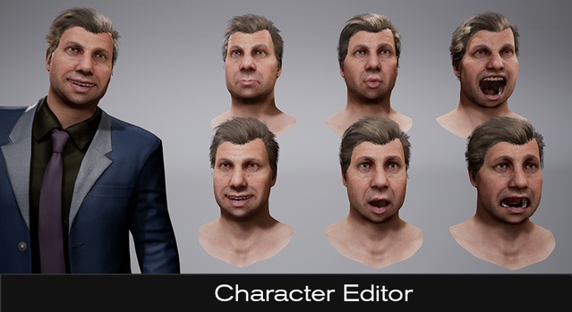 Character Editor - Metahuman