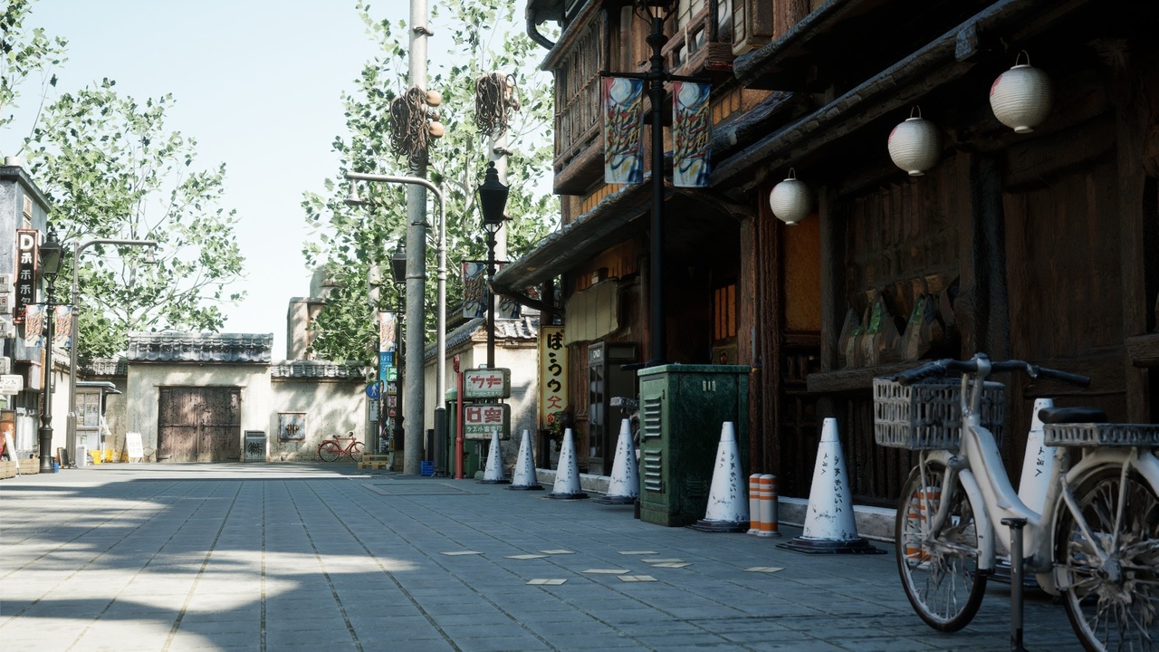 商品 MODERN - Japanese Street Old Town 的媒体 1