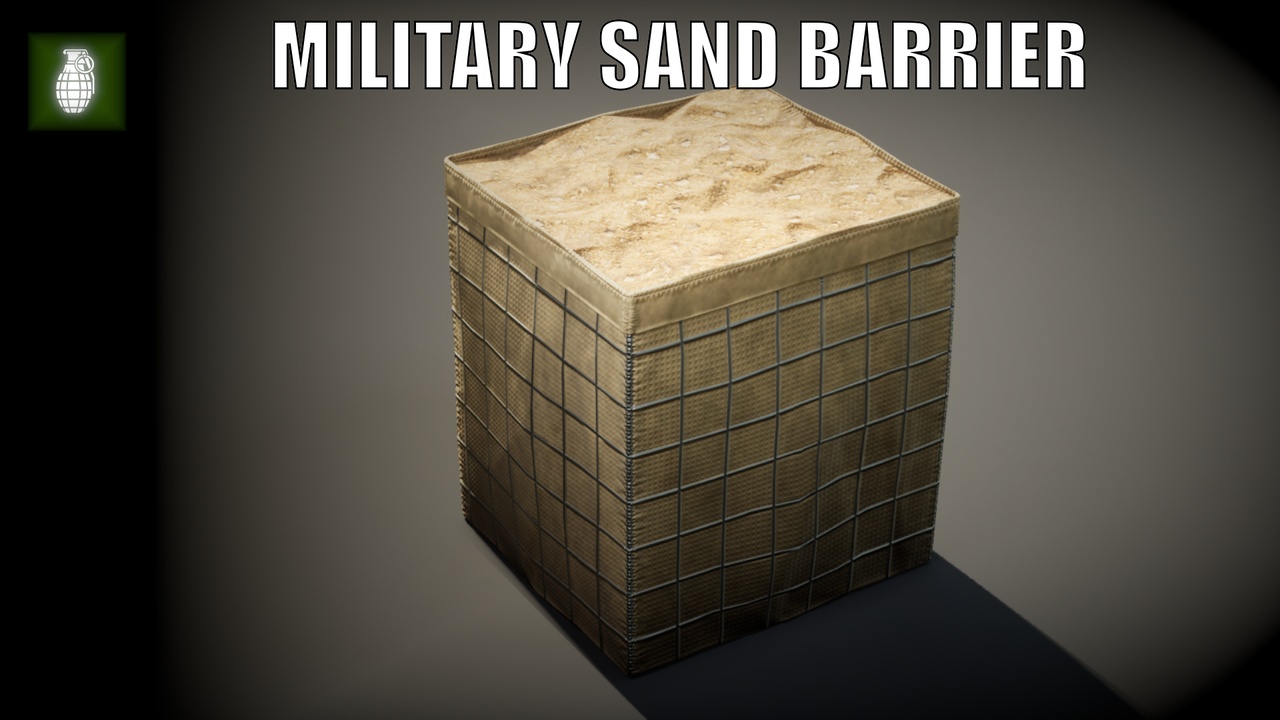 Media 1 for listing Military Sand-Filled Defensive Barrier