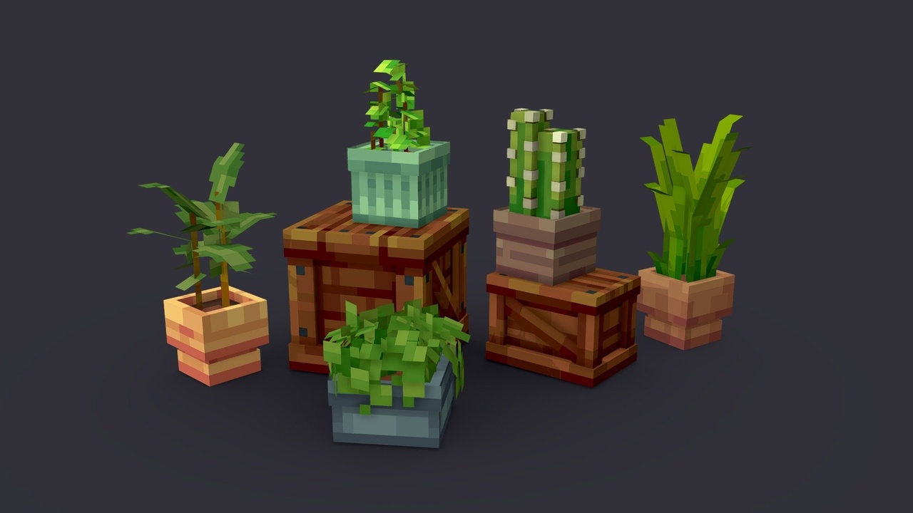 Media 1 for listing Pixel Plant Set #1