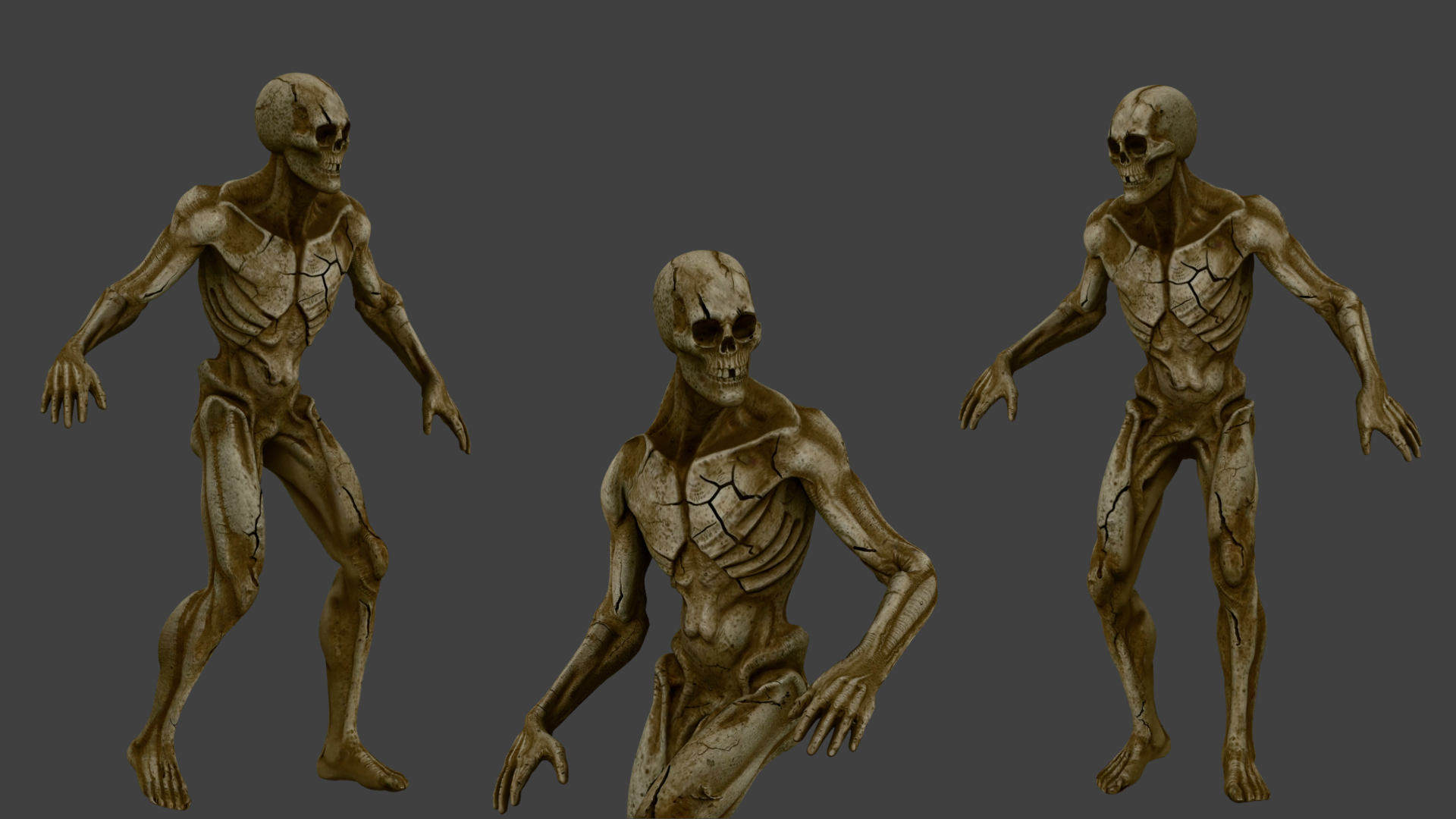 Skeleton Monster Creature | Fab