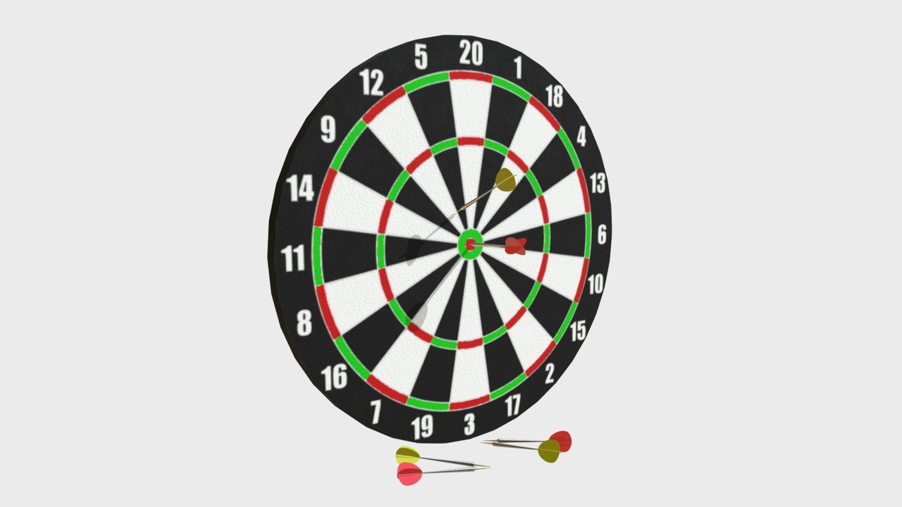 Media 1 for listing Darts with target 1