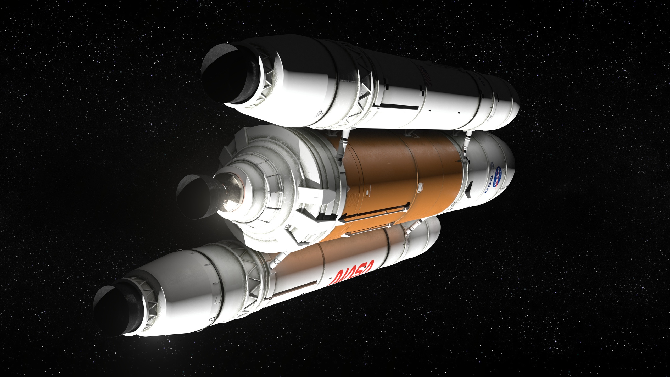 Media 1 for listing Space rocket with engine and Satellite