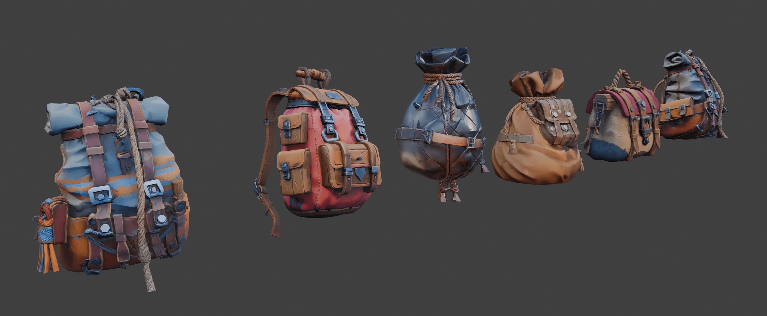 Media 1 for listing FREE Stylized Backpacks Set🎒