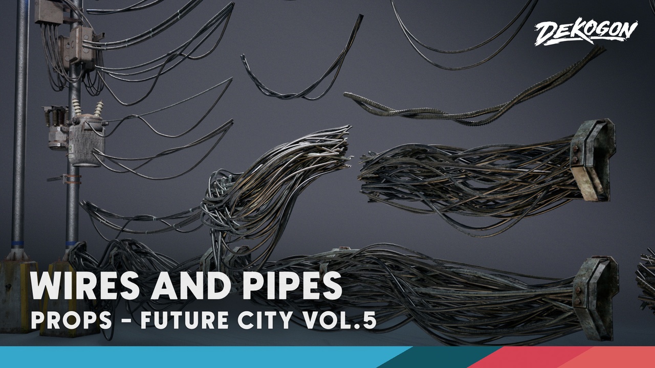 Media 1 for listing Future City VOL.5 - Pipes and Wires (Nanite + LP)