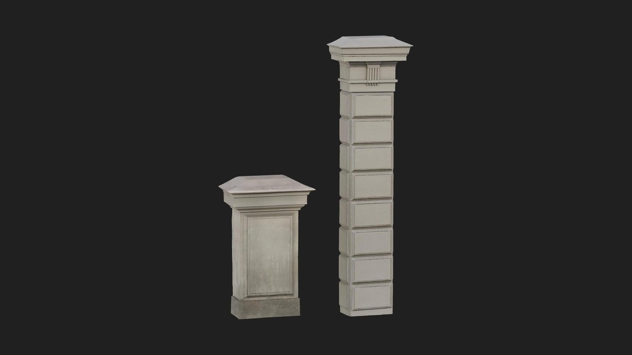 Modular Building Base Pillar | Fab