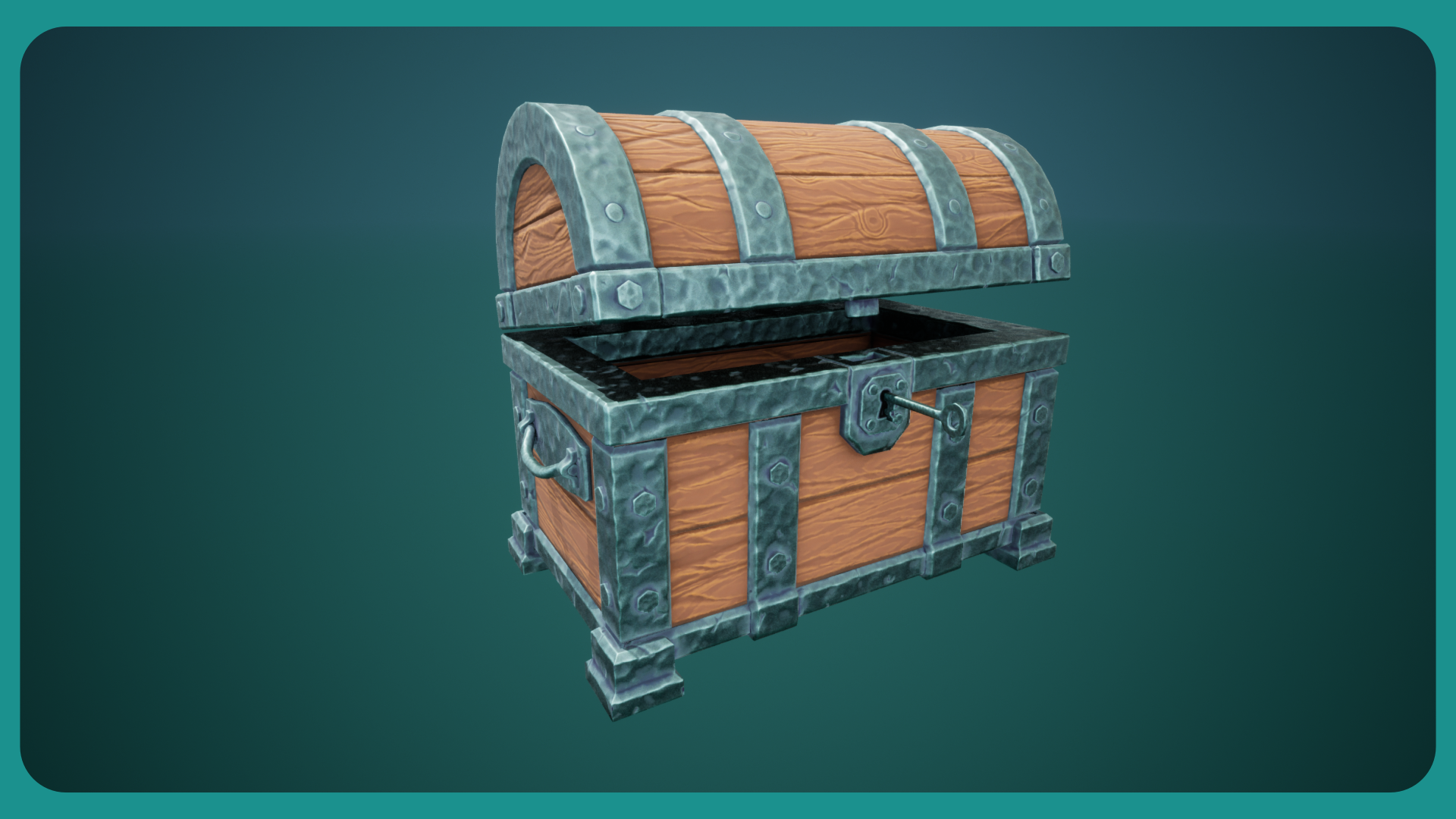 Feable Chest Stylized Fantasy Chest - Simple | Fab