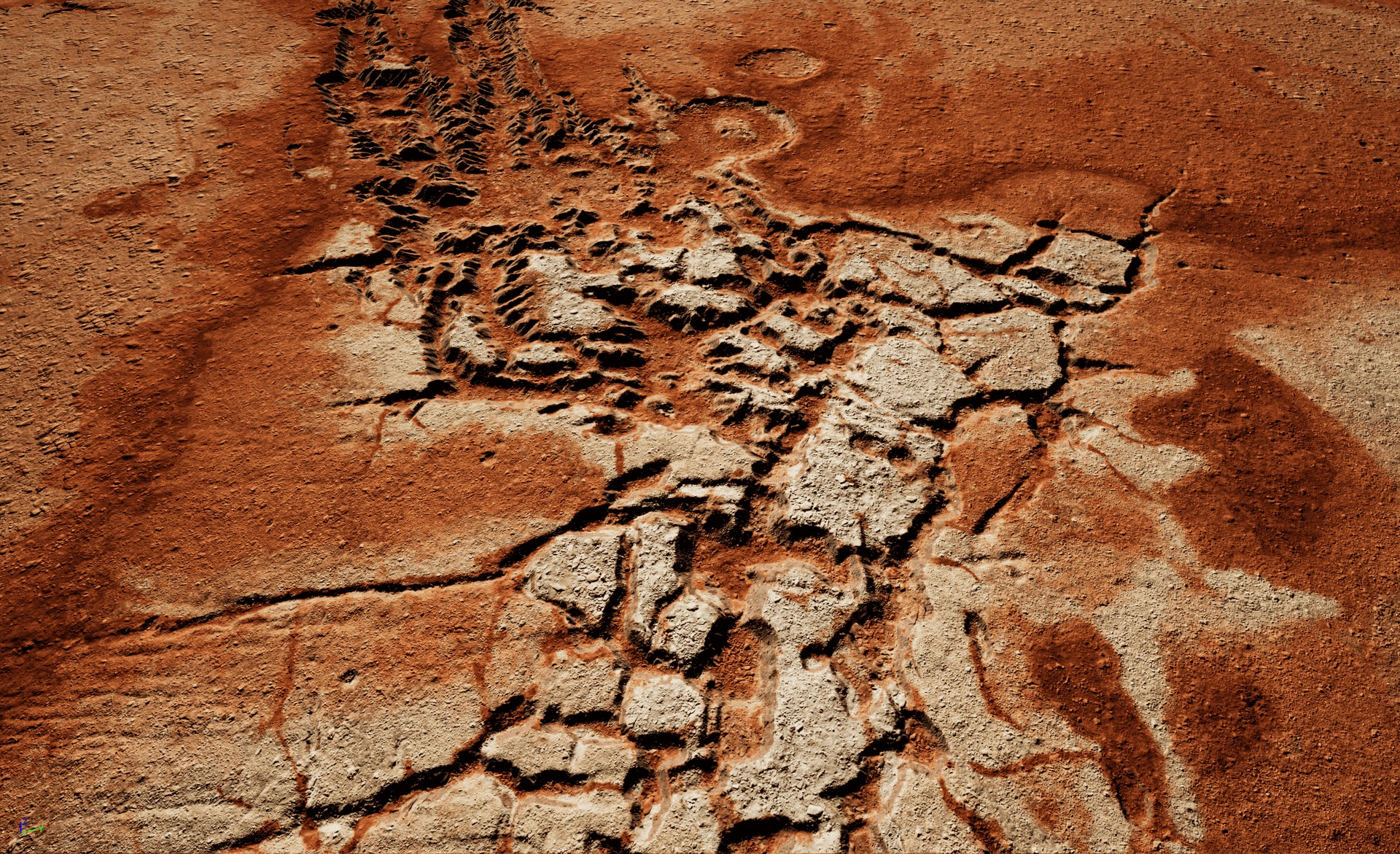 Media 1 for listing Mars Landscape V14