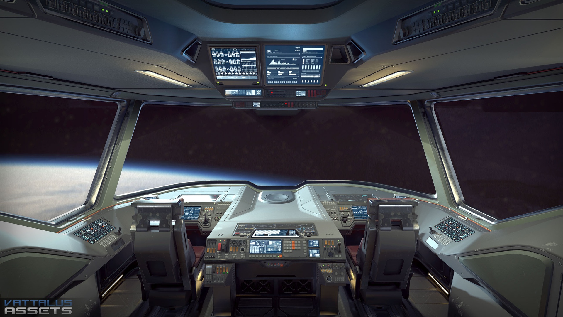 Sci Fi Cockpit Bridge 6 제품 등록을 위한 미디어 1개