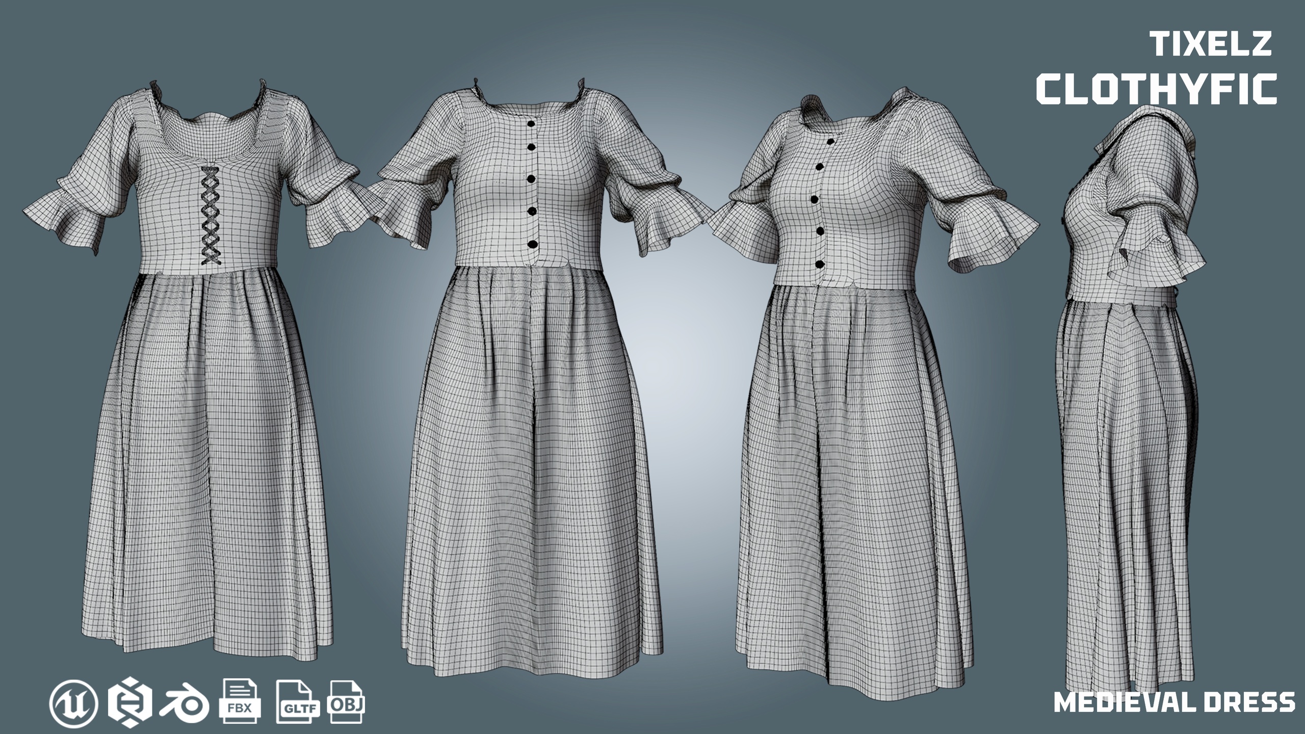 Multimedia 1 dla listy dress - clothyfic medieval outfit 36