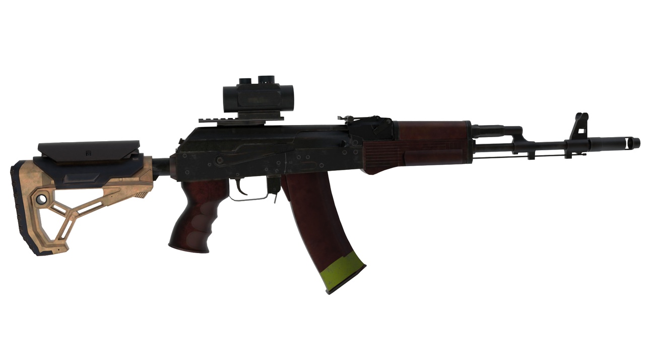 Media 1 for listing Tactical Carbine Rifle (3D Model)