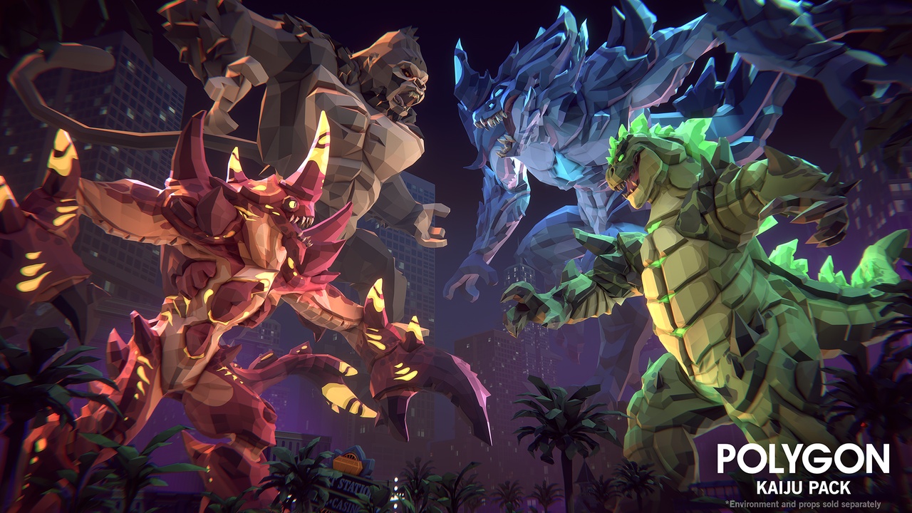 Media 1 for listing POLYGON - Kaiju Pack