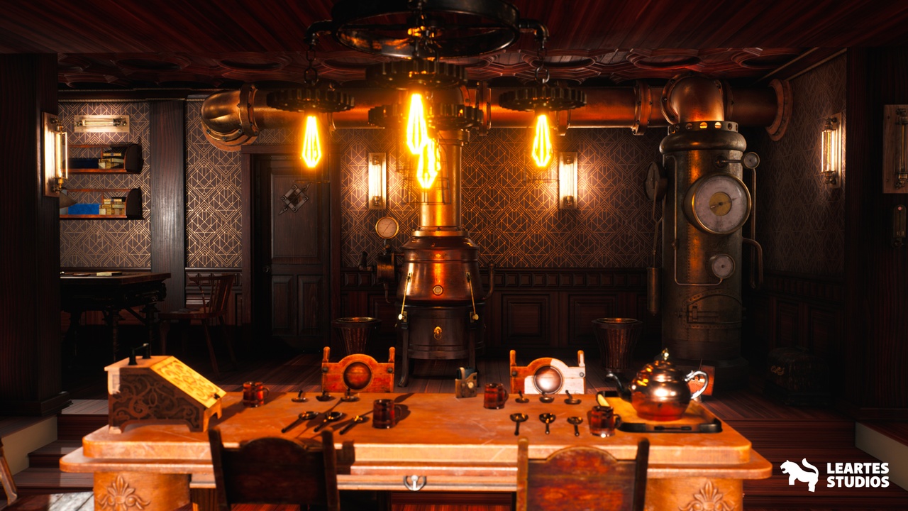 Medium 1 für Eintrag Steampunk Interior ( Steampunk Interior Steampunk Interior Vintage Vintage )