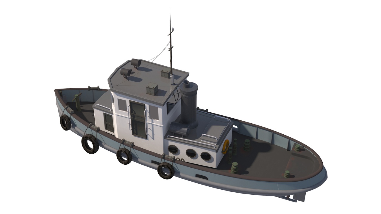 Tug boat harbour edition | Fab